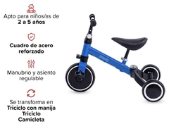 Imagen de triciclo convertible en camicleta 2 en 1