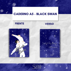 CADERNO A5 - JIKOOK IN BLACKSWAN