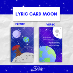 LYRIC CARD - MOON BTS