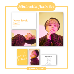 MINIMALIST JIMIN SET