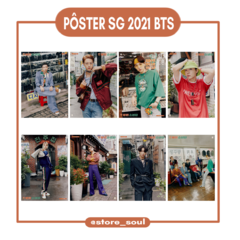 PÔSTER SEASON'S GREETINGS 2021 - BTS - comprar online