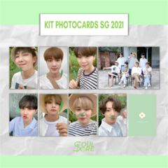 KIT PHOTOCARDS SEASON'S GREETINGS 2021 BTS