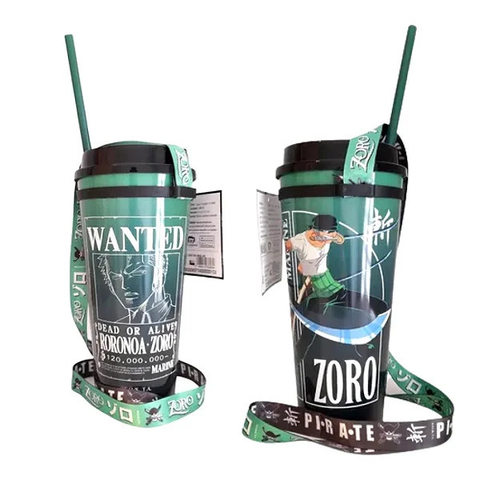 Caneca Camp One Piece Zoro Preta – 280Ml - RioMar Fortaleza Online