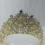 TIARA DE STRASS SIMIL CRISTAL CON PERLAS