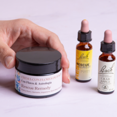 Crema Rescue Remedy - Con Flores & Astrología