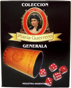 Generala María Guerrero Suela + Dados Rojos - comprar online