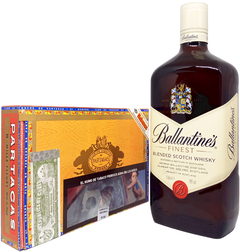 Combo Día del Padre V - Partagás Mille Fleur x25 + Ballantine's