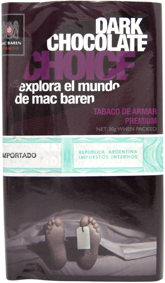 Mac Baren Dark Chocolate Choice 30 gramos