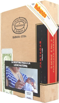 Partagás Serie E N°2 Caja x5 - comprar online