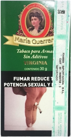 Maria Guerrero Virginia 30 gramos sin aditivos