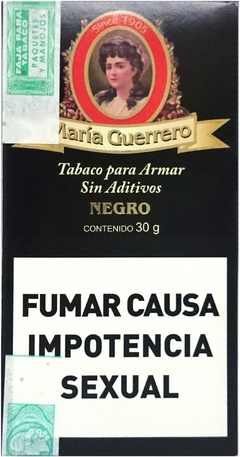Maria Guerrero Negro 30 gramos sin aditivos