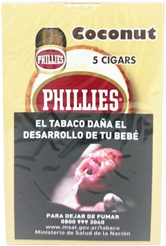 Phillies Blunt Coconut Cigarro x5 unidades Coco