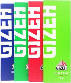 Gizeh Original + CutCorner + Fine + Super Fine