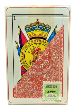 CARTAS COPAG ESPAÑOL ROJO - comprar online