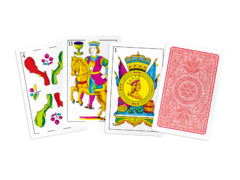 CARTAS COPAG ESPAÑOL ROJO en internet