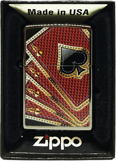 Zippo - Card Suits Red - comprar online