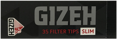 Gizeh Black Slim Filter Tips - Tabaqueria Inglesa