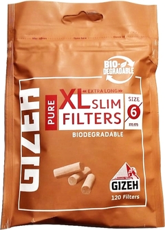 Gizeh Pure XL Biodegradable 120 u.