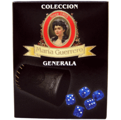 Generala Maria Guerrero Negra + Dados Azules