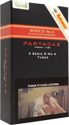 Partagás Serie D Nº4 Tubos x3