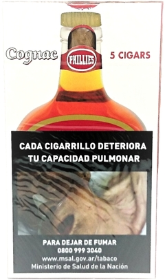 Phillies Titan Cogñac Cigarro x5 unidades en internet