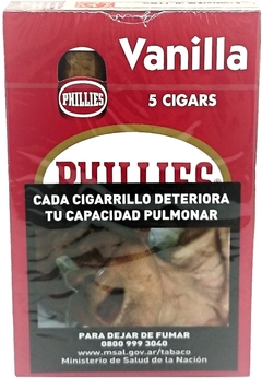 Phillies Blunt Vanilla Cigarro x5 Vainilla en internet