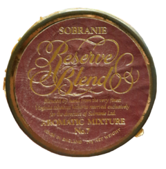 Sobranie Reserve Blend Aromatic Mixture N7 Lata Vintage