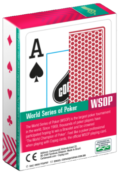 CARTAS COPAG WSOP ROJO - comprar online