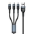 Cable Premium Foneng USB- LIGHTNING / MICRO / TIPO C 1 M