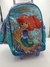 Kit Mochila Escolar de Rodinhas Infantil Sereia Princesa