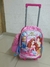 Kit Mochila Escolar de Rodinha Infantil Princesas Magicas - import festa