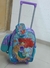 Kit Mochila Escolar de Rodinhas Infantil Sereia Princesa