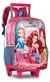 Imagem do Kit Mochila Escolar de Rodinha Infantil Princesas Magicas