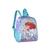 Kit Mochila Escolar de Rodinhas Infantil Sereia Princesa - import festa