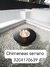 CHIMENEA REF 142 CENTRO DE FUEGO A GAS (DISPONIBLE) - chimeneas serrano