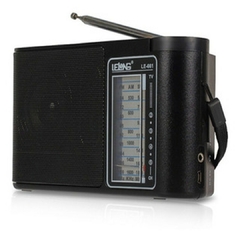 Rádio Portátil Analógico Retro Am/fm/sw /usb/sd Recarregável - comprar online