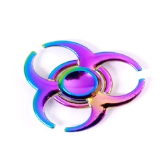 Imagem do Fidget Hand Spinner Anti Stress Metal Multicolorido Os Raros