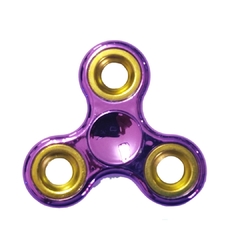 Imagem do Fidget Hand Spinner Anti Stress Clássico Nostálgico Metálico