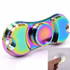 Imagem do Fidget Hand Spinner Anti Stress Metal Multicolorido Os Raros