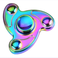 Imagem do Fidget Hand Spinner Anti Stress Metal Multicolorido Os Raros