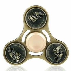 Fidget Hand Spinner Anti Stress Metal Multicolorido Os Raros - Nautapoint