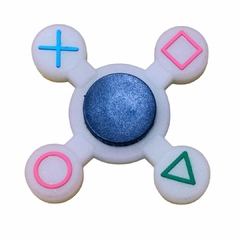 Imagem do Fidget Hand Spinner Emborrachado Joystick Controle de Game