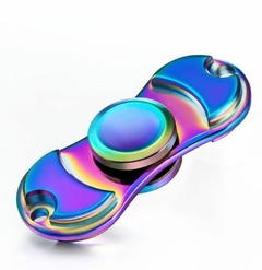 Fidget Hand Spinner Anti Stress Metal Multicolorido Os Raros - Nautapoint