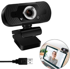 Webcam Full Hd 1080p Auto Foco C/ Microfone Alta Resolução