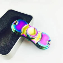 Fidget Hand Spinner Anti Stress Metal Multicolorido Os Raros - Nautapoint