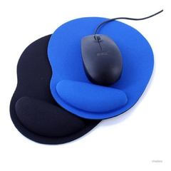 Mousepad com Apoio Pulso Gel Ergonômico Neoprene Confortável