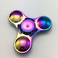 Fidget Hand Spinner Anti Stress Metal Multicolorido Os Raros - comprar online