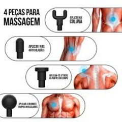 Massageador Pistola Elétrico Muscular Profissional 6 estágios - comprar online