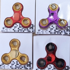 Imagem do Fidget Hand Spinner Anti Stress Clássico Nostálgico Metálico