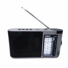 Rádio Portátil Analógico Retro Am/fm/sw /usb/sd Recarregável na internet